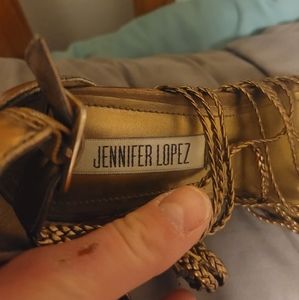 Jennifer lopez strappy wedge